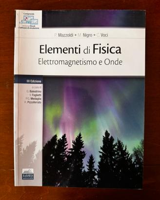 Libro di Elementi di Fisica, Mazzoldi.