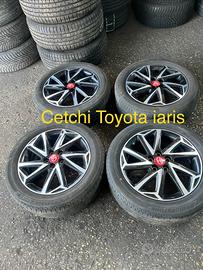 Cerchi e gomme toyota yaris