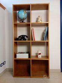 Grande Libreria in legno - Mobile ufficio - Vintag