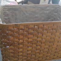 cesta vimini senza coperchio 5/10 euro