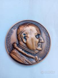 Medaglia Papa GiovanniXXIII Bronzo C. Affer