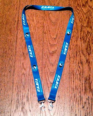 Atalanta BC Laccio Porta Pass Badge Portachiavi