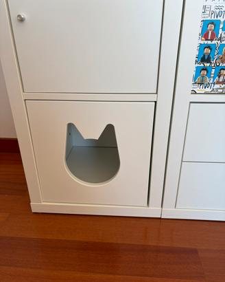 Kallax casetta per gatti