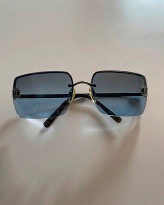 Occhiali da sole vintage Chanel con strass