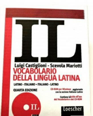 dizionario latino Luigi Castiglioni 