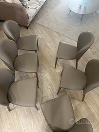 Sedie semilpelle friulisedie cucina/salone