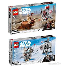 LEGO 75265 T-16 75298 AT-AT vs. Tauntaun Microfigh