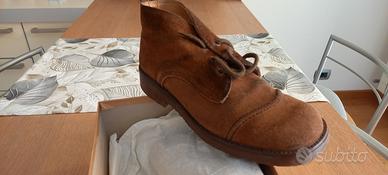 polacchini stringato alce marrone 40