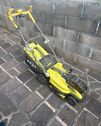Ryobi tagliaerba ibrido BATTERIA/CAVO 18Vx2 o 220v