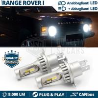 LAMPADINE LED H4 Fari RANGE ROVER CLASSIC 6500K