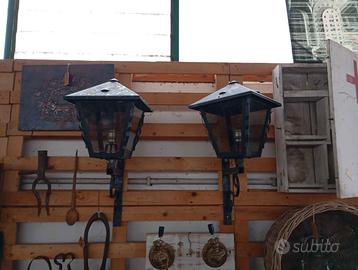 Lanterna lampioni Vintage in ferro battuto 60x56