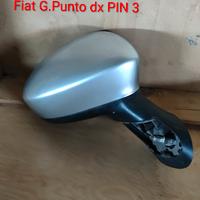 specchio porta dx Fiat G.Punto 