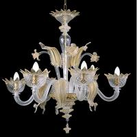 Lampadario in vetro di murano