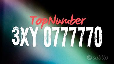 TOP Number numero cellulare facile da memorizzare