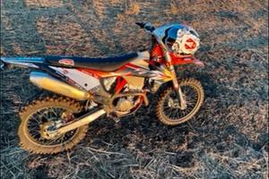 Ktm exc-f  350 2021 enduro six days akrapovic