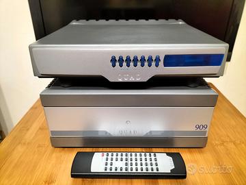QUAD 99 & 909 preamplificatore & finale