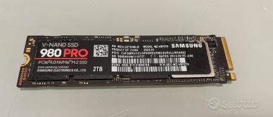 Ssd Samsung 980 Pro m2 da 2Tb