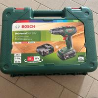 Universaldrill 18v Bosch con 2 batterie (Nuovo)