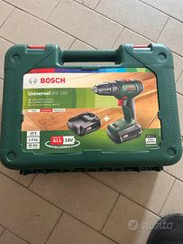 Universaldrill 18v Bosch con 2 batterie (Nuovo)