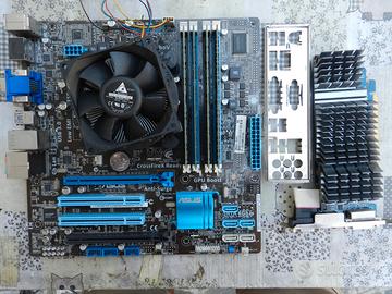 SCHEDA MADRE ASUS P8-H67M + 8 GB RAM + S. VIDEO