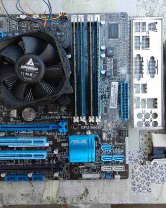 SCHEDA MADRE ASUS P8-H67M + 8 GB RAM + S. VIDEO