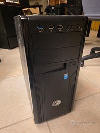 Case PC Cooler Master nero ventole