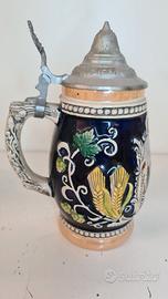 BOCCALE BIRRA CORTINA in ceramica