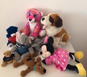 Set sei peluche   Due grandi giochi preziosi