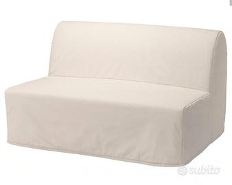 Divano letto matrimoniale due posti senza bracciol