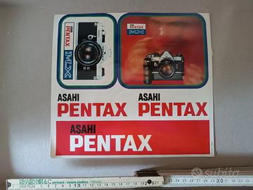 Pentax set adesivi vintage anni 70 80 