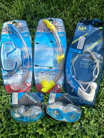 Lotto Attrezzatura Nuoto e Snorkeling