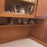cameretta legno a ponte con scrivania