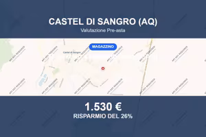 Immobile in asta di 4 m² a Castel di Sangro