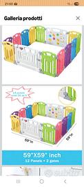 Box gioco bambini 