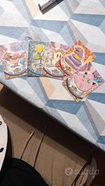 Lotto 5 Carte Pokémon Vintage Topps 