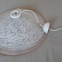 Lampadario a sospensione in vetro murano