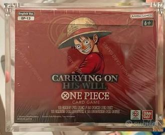 Teca in acrilico Magnetica per Box One Piece eng