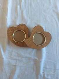 Cornici in legno coppia 