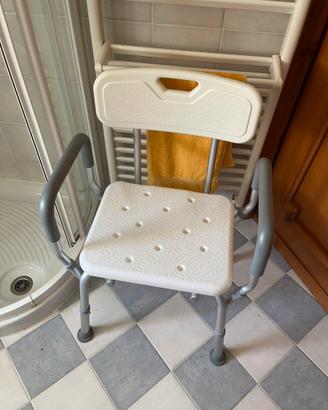 Sedia da bagno ortopedica