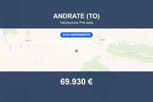 Immobile in asta di 98 m² con box auto a Andrate