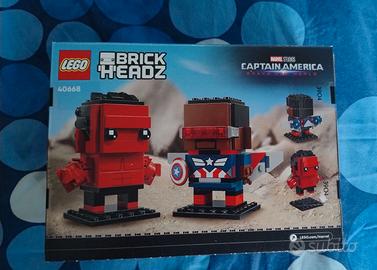 LEGO 40668 Captain America e Red Hulk brickheadz 