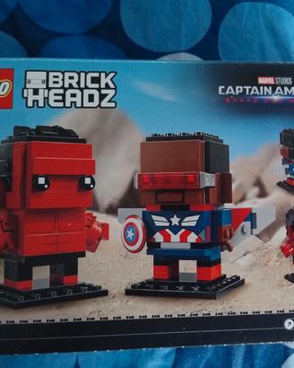 LEGO 40668 Captain America e Red Hulk brickheadz 