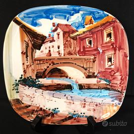 Albisola Liguria – Piatto decorativo ceramica