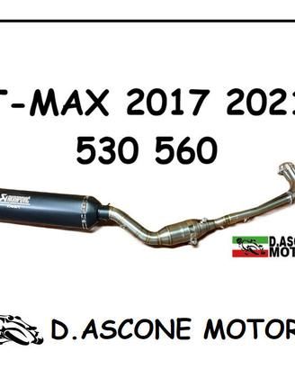 SCARICO AKRAPOVIC TMAX 2017 2021