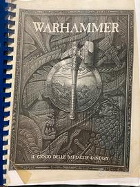 Manuale di gioco WARHAMMER anni 2000