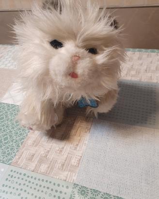 Gatto interattivo che respira e miagola