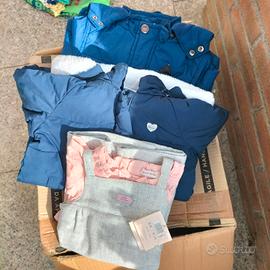 Lotto abbigliamento bimba
