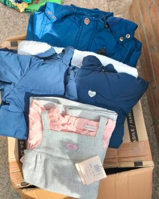 Lotto abbigliamento bimba