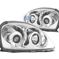 FARI TOYOTA YARIS 98-05 ANGEL EYES FONDO CROMATO
