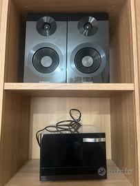 Stereo samsung con due casse